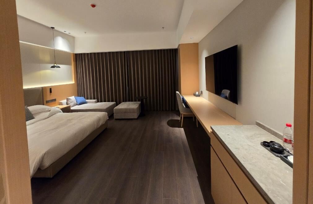 In-room safe, blackout drapes, soundproofing, iron/ironing board