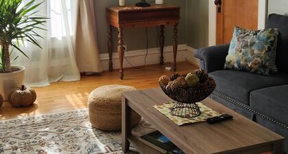 Cozy 2-bedroom apartment in lovely Hornell with AC