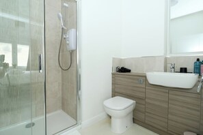 Hair dryer, towels