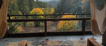 Unique Artisan Bird's Nest, Big Timbers and Easy Views on the Columbia Gorge