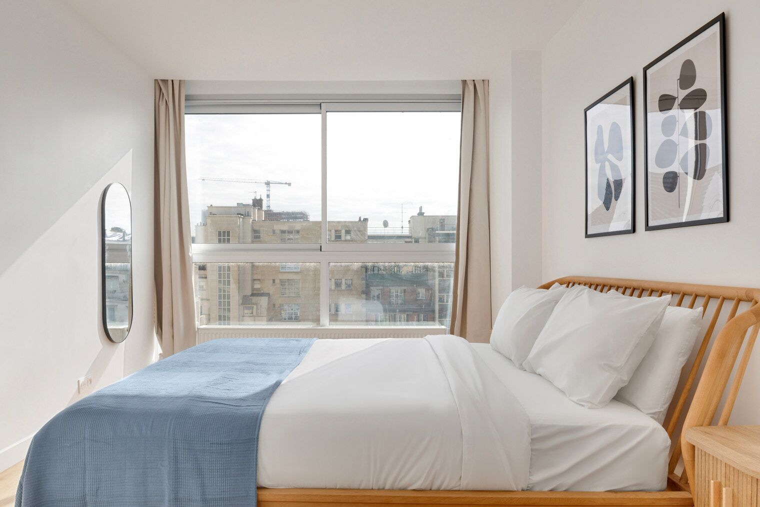 3 chambres, fer et planche à repasser, Wi-Fi, draps fournis