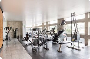 Fitness facility - La Condesa: beautiful loft, GYM & Pool, wifi 800 Mb. Symmetrical. (Ciudad de México)