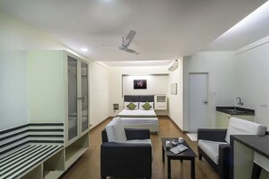 Uitzicht vanuit accommodatie