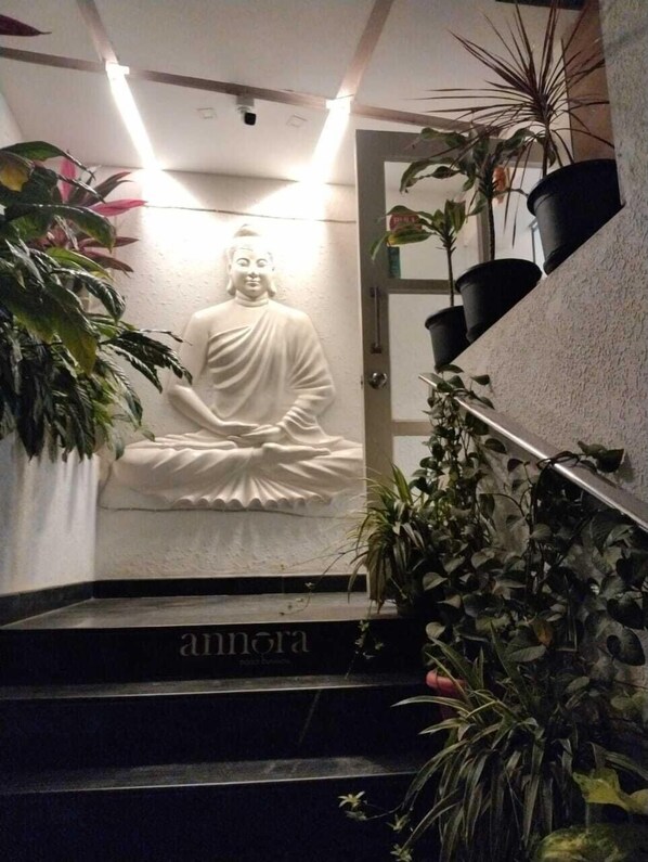 Façade de l’hébergement