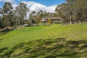 Property grounds - Country Charm Cottage with Pool & Forest Views (Wonga Park)