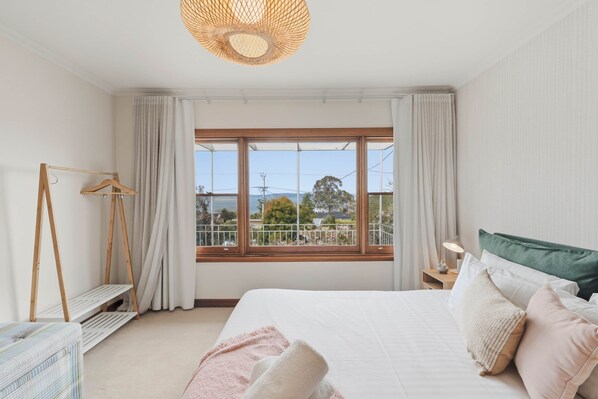 Desk, iron/ironing board, free WiFi, bed sheets