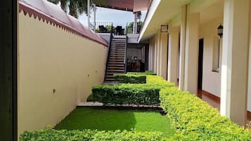 Voorkant van accommodatie