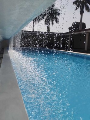 Alberca al aire libre 