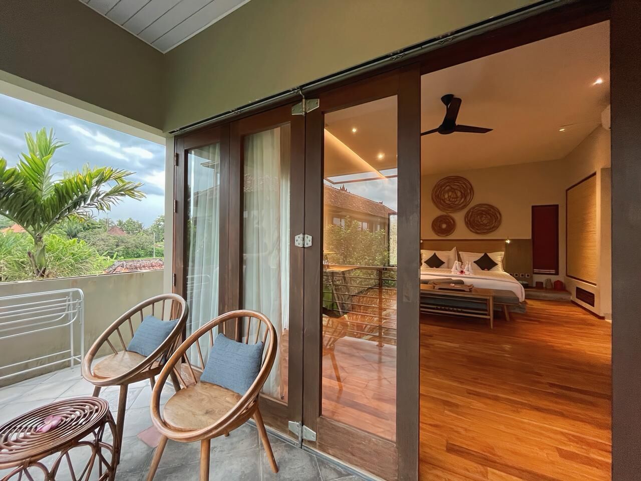 Deluxe Double Room, Pool View | In-room safe, desk, laptop workspace, free WiFi