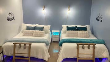2 quartos, ferros/tábuas de passar roupa, Wi-Fi, roupa de cama
