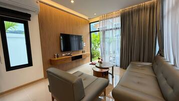 Vila, 3 kamar tidur, pemandangan gunung | Area keluarga