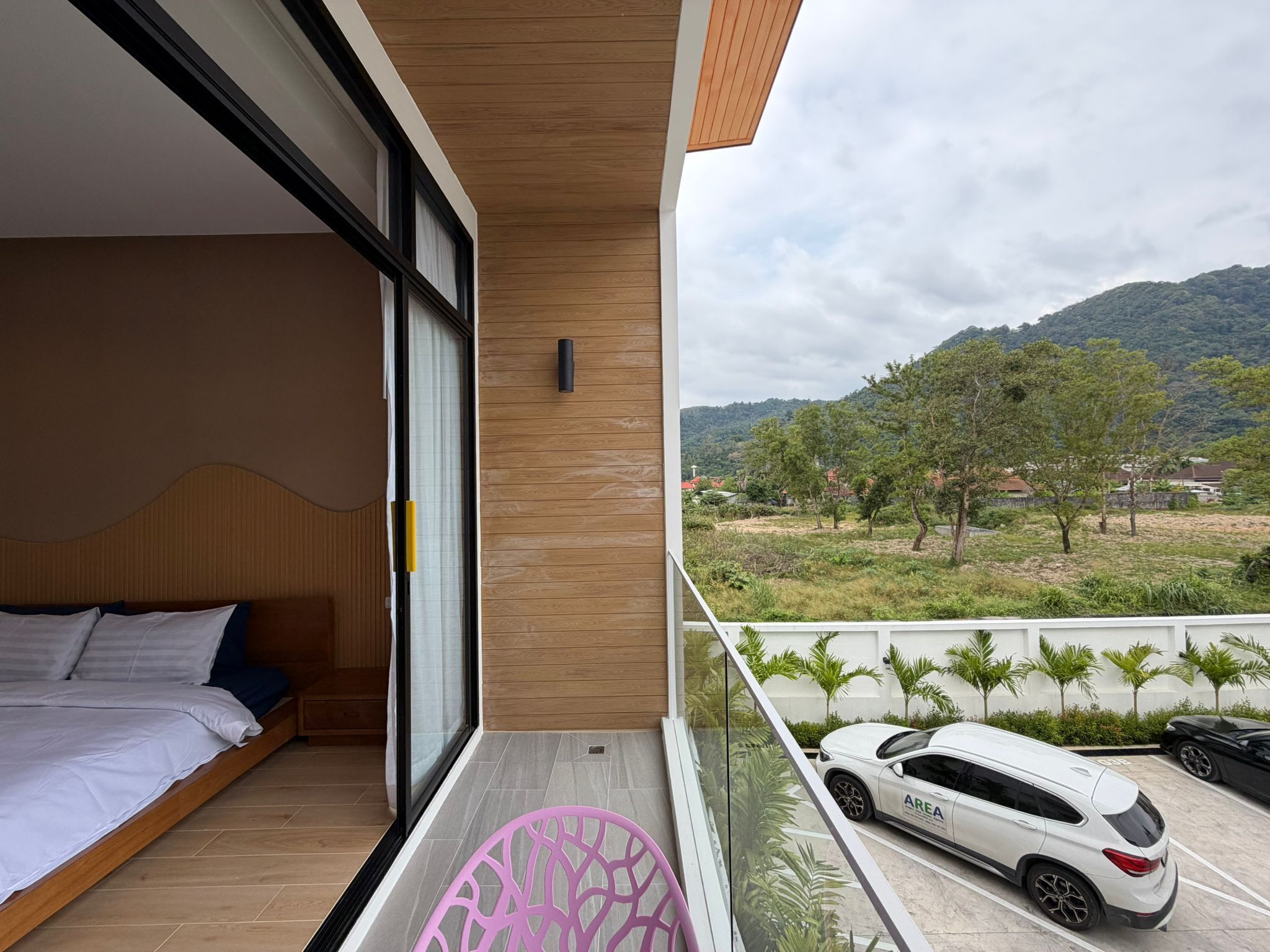 Vista desde la propiedad