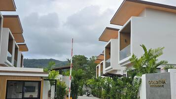 Voorkant van accommodatie