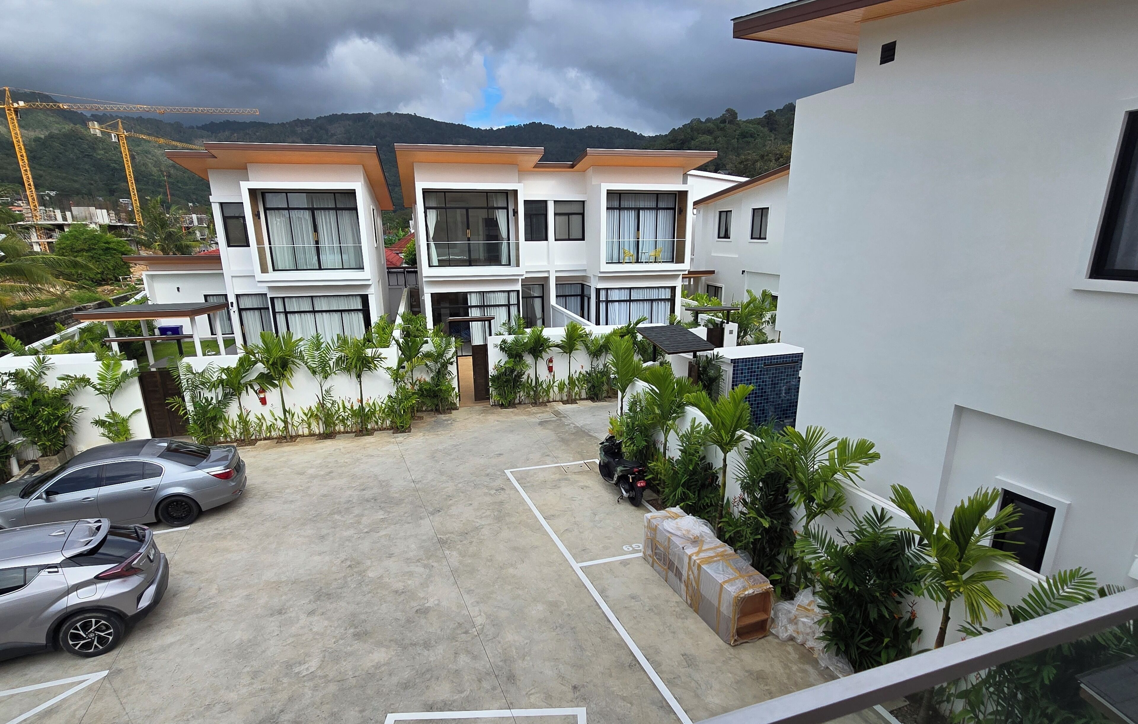 Näkymä majoituspaikan ympäristöön