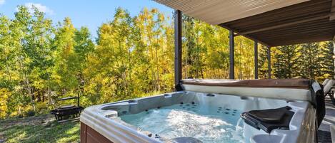 Bain à remous extérieur