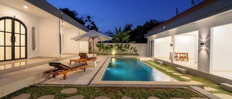 Piscina a l'aire lliure