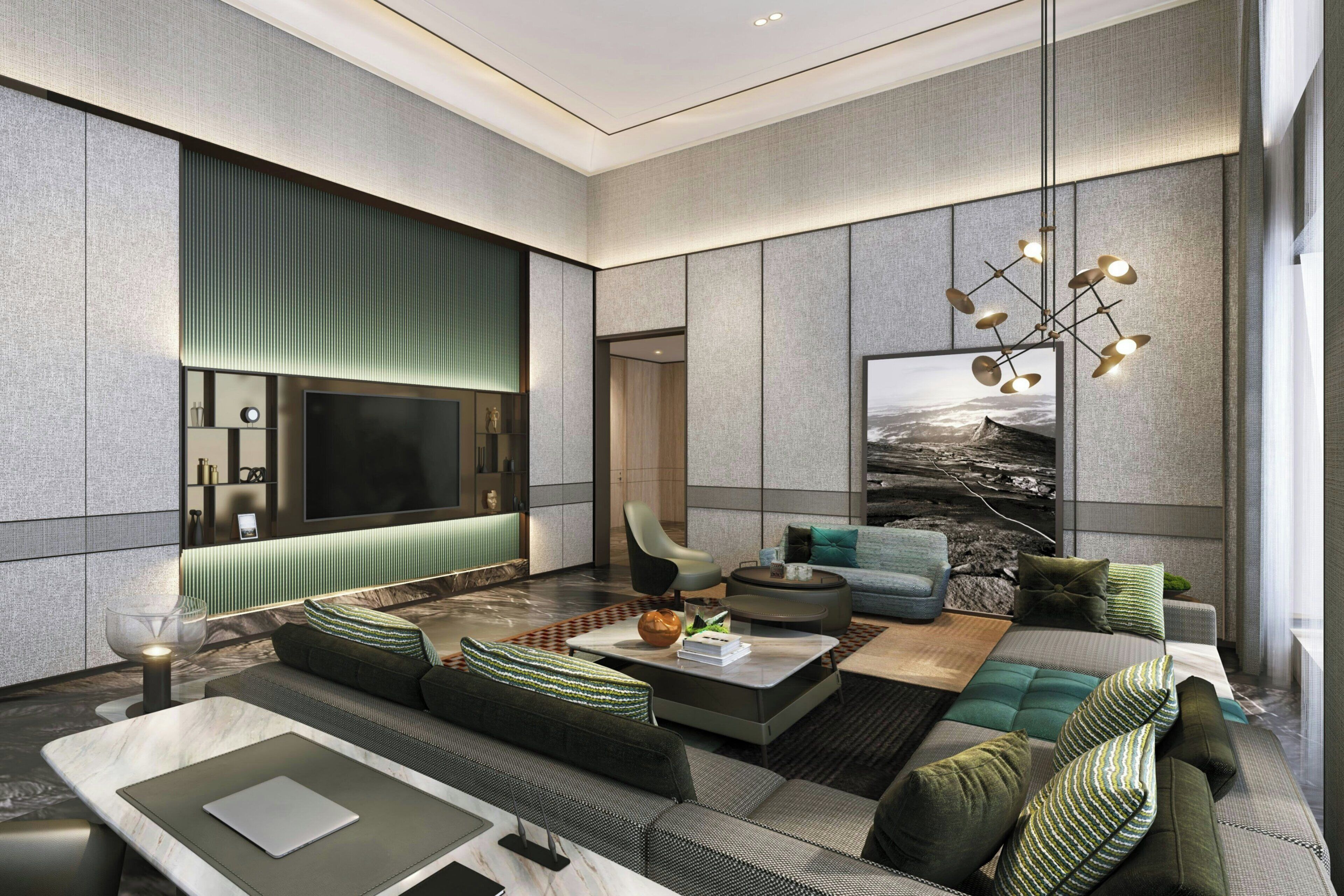 고급 침구, 오리/거위털 이불, 객실 내 금고, 암막 커튼