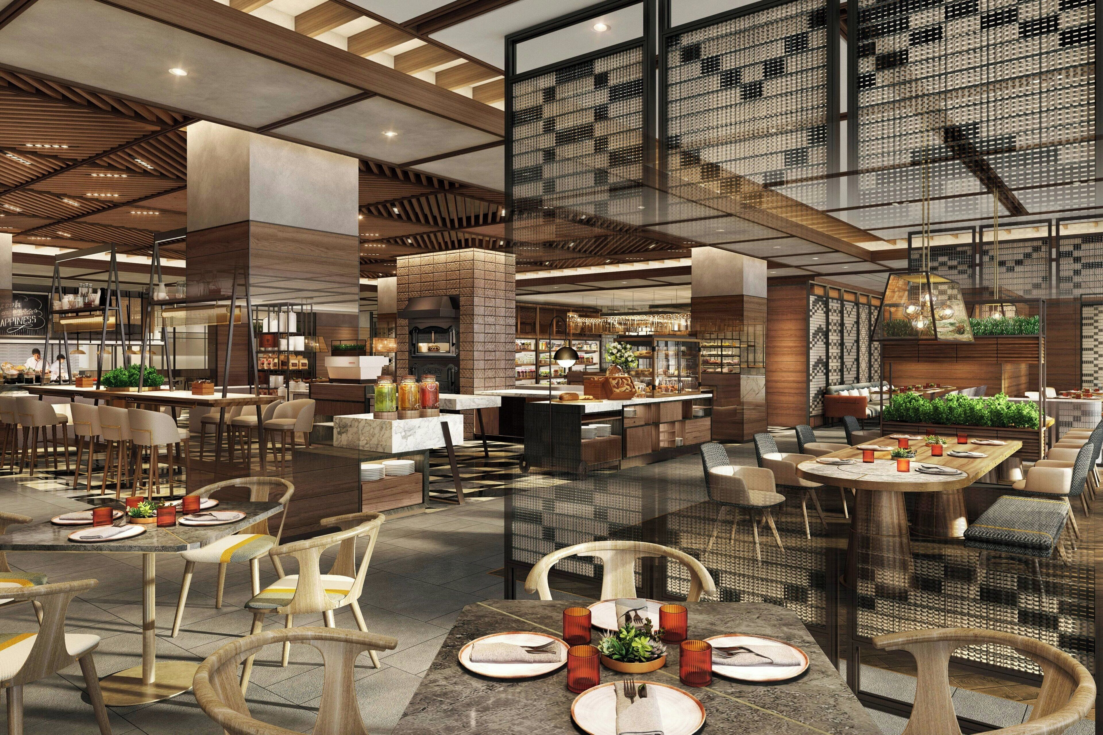 3 restaurants, breakfast, lunch, dinner served; international cuisine 