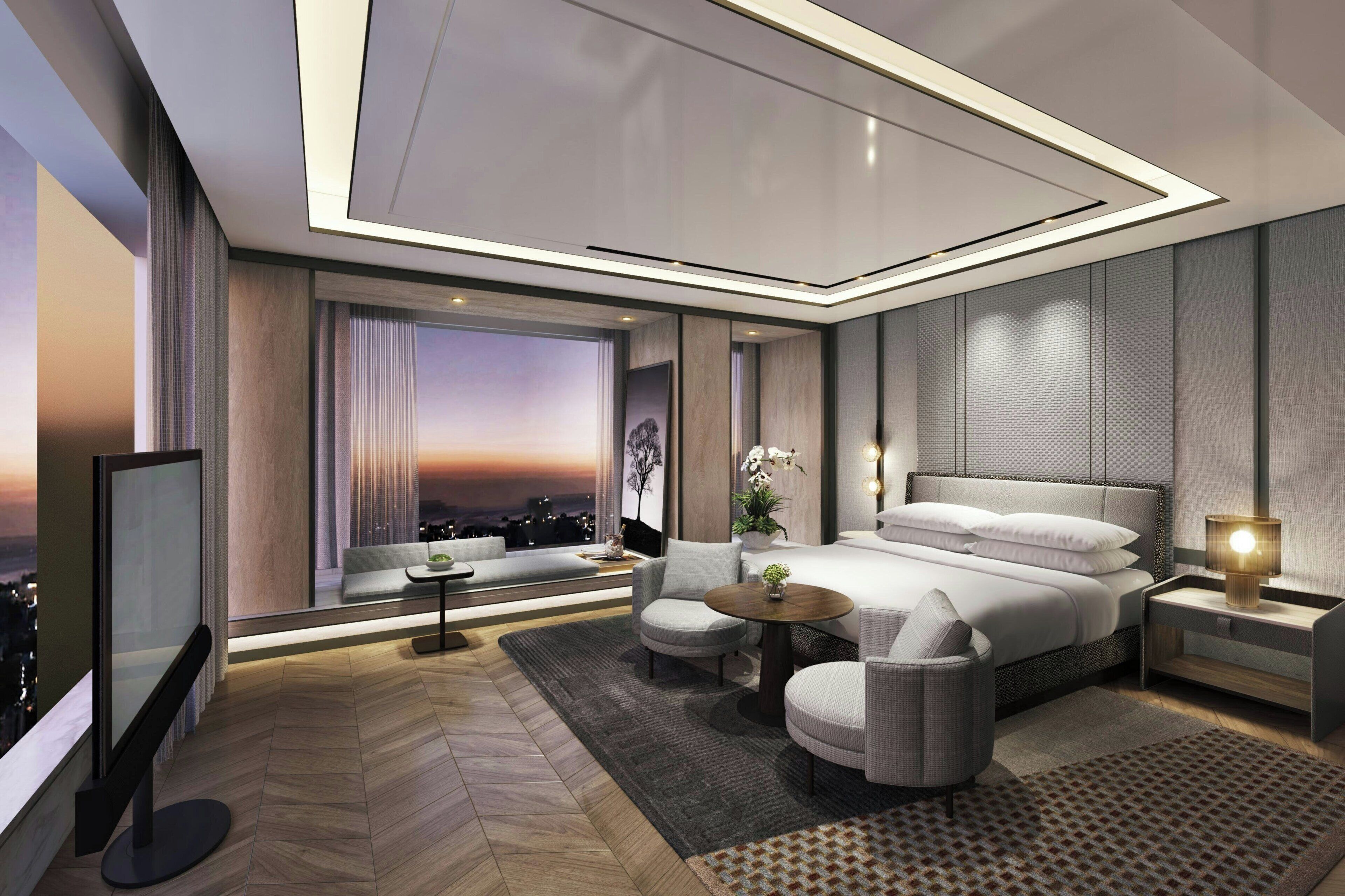 高級寢具、羽絨被、客房內保險箱、遮光布/窗簾