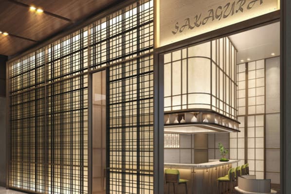 3 restaurants, breakfast, lunch, dinner served; international cuisine  - Sheraton Kota Kinabalu (Kota Kinabalu)