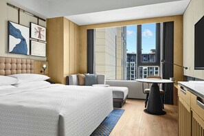 Down duvets, in-room safe, blackout curtains, free WiFi
