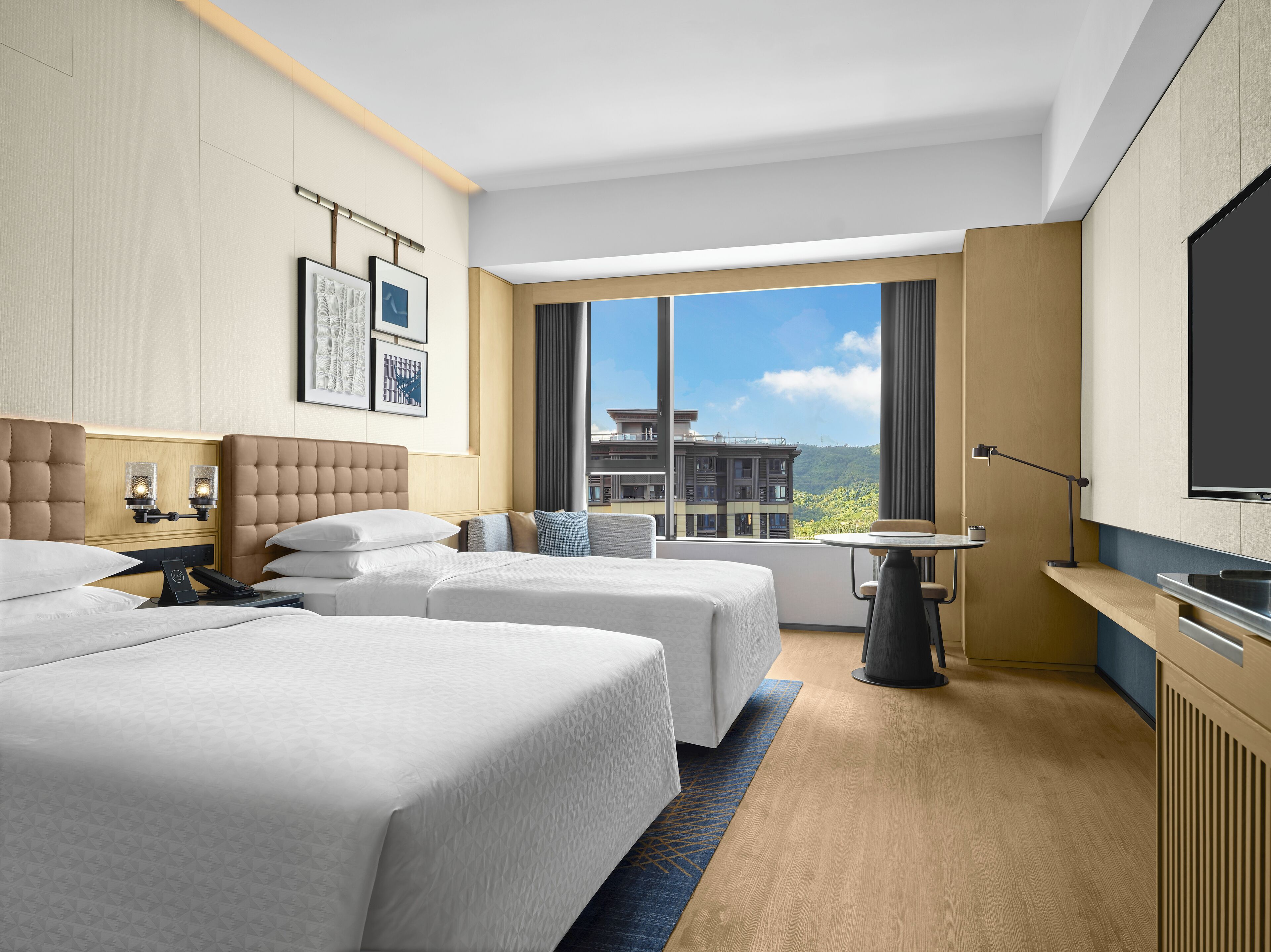 Premier Double Room, 2 Single Beds