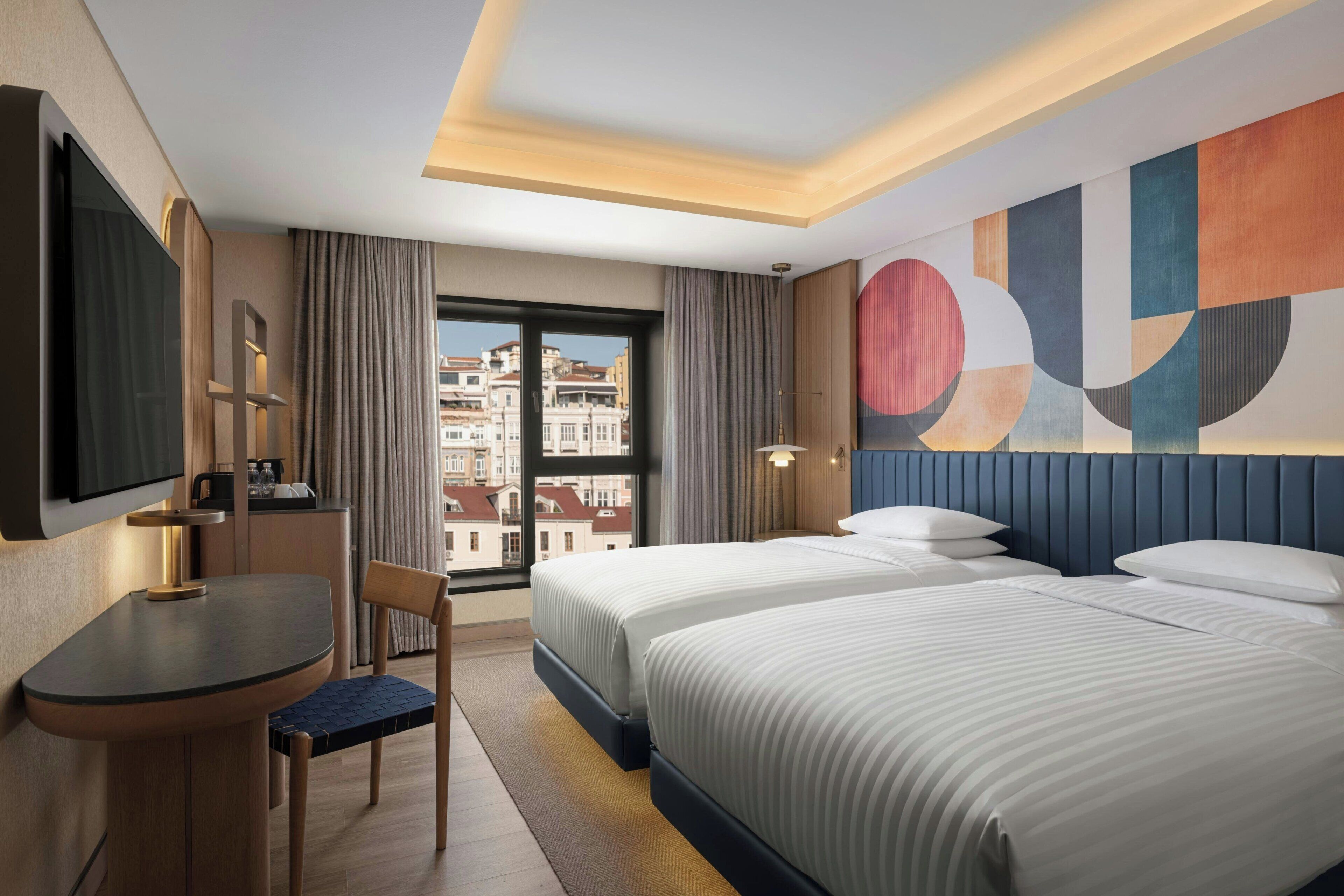 Deluxe-Zimmer, 2 Einzelbetten, Stadtblick