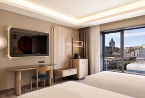 Biancheria da letto di alta qualità, minibar, una cassaforte in camera
