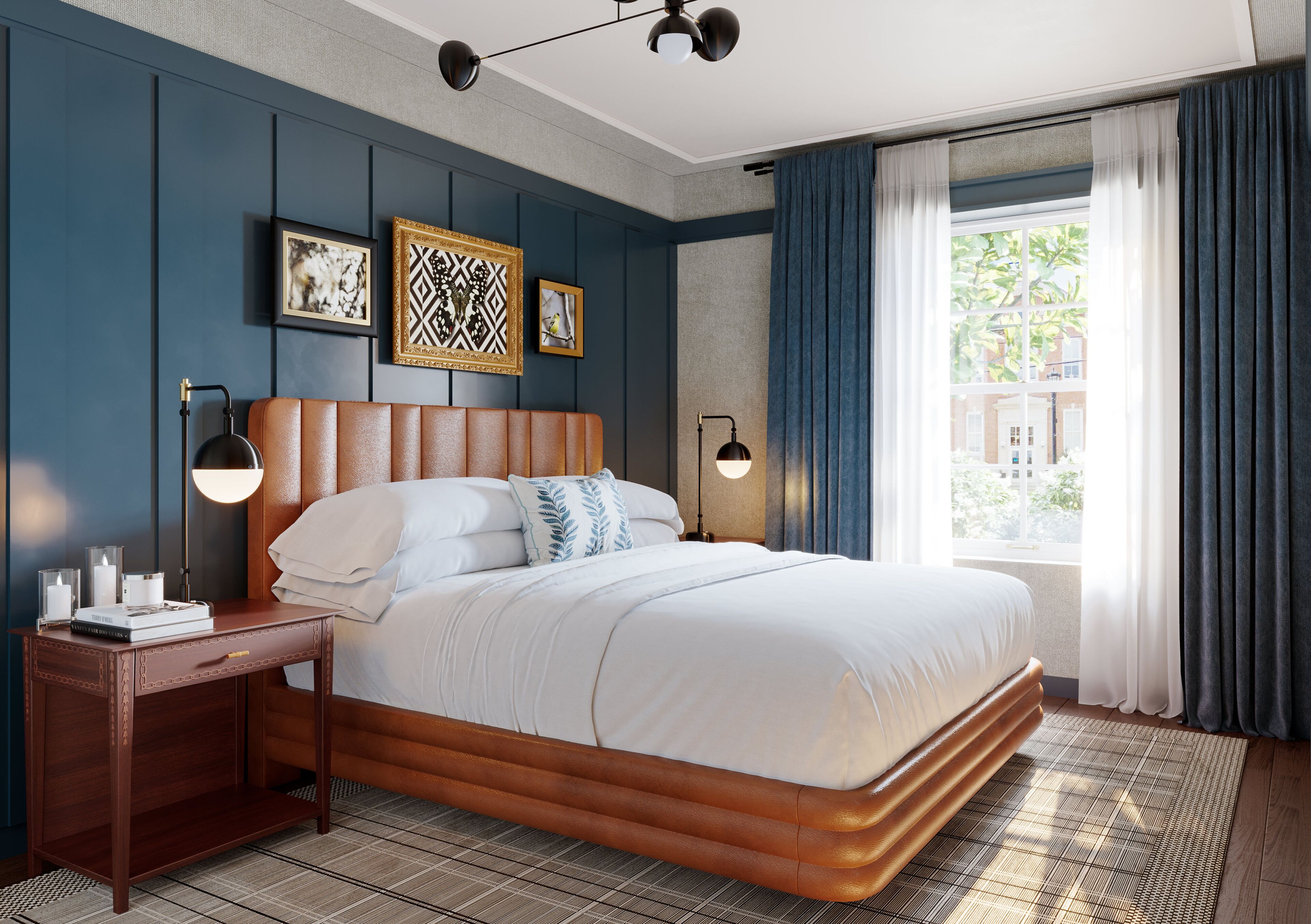 Caja de seguridad en la habitación y cortinas blackout 