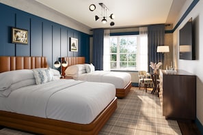 Room, 2 Queen Beds | In-room safe, blackout curtains, iron/ironing board - The Union Hotel, Flemington, A Tribute Portfolio Hotel (Flemington)