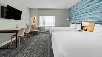 Studio, 2 Tempat Tidur Queen | Dapur pribadi | Mesin pembuat kopi/teh