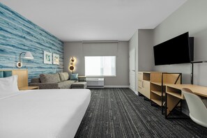 Studio, 1 King Bed with Sofa bed