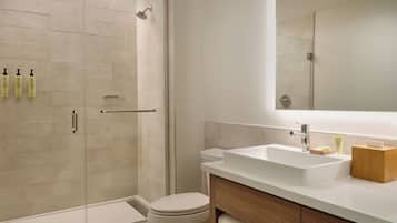 Hiustenkuivaaja, pyyhkeet, saippua, sampoo