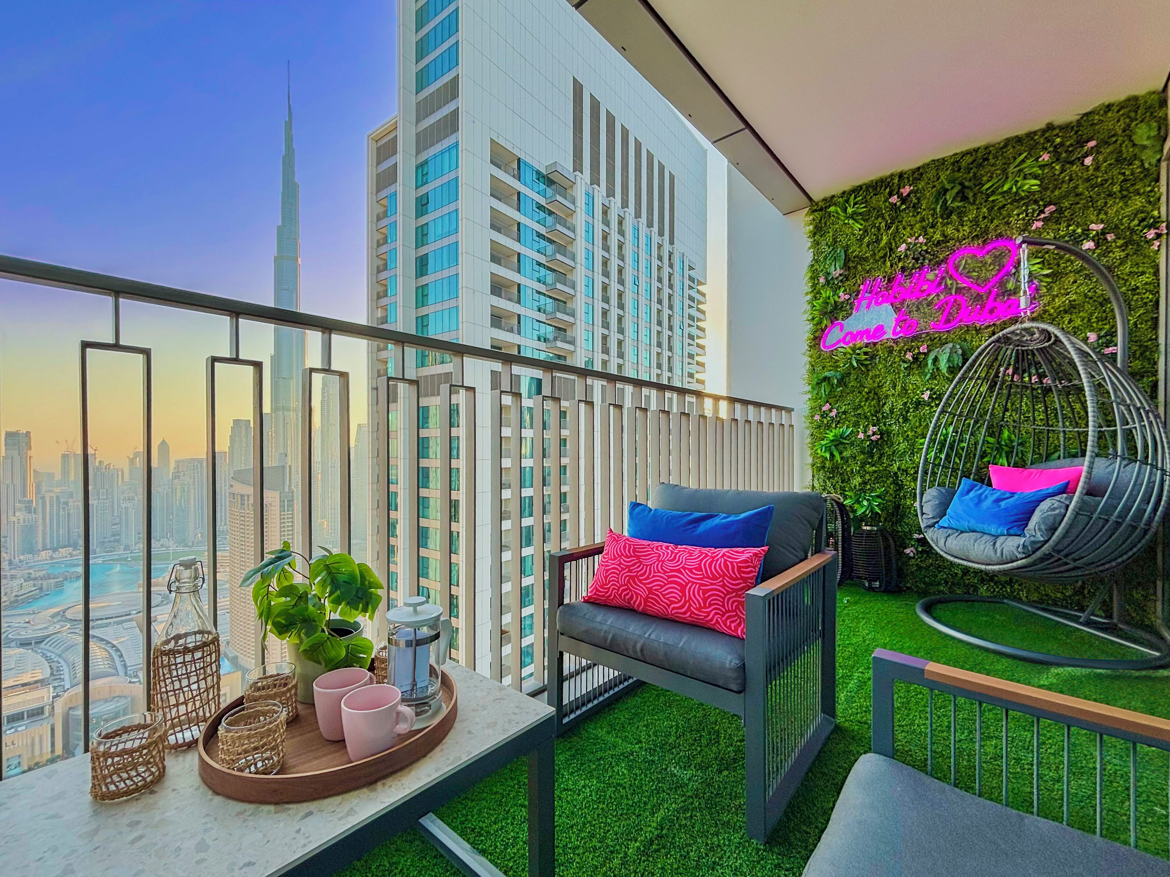 Luxury Apartment, Balcony, City View | Balcony view