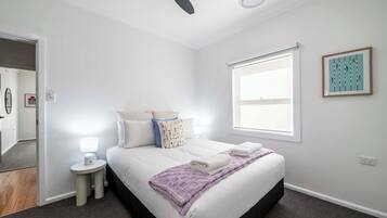 3 bedrooms, iron/ironing board, travel cot, free WiFi