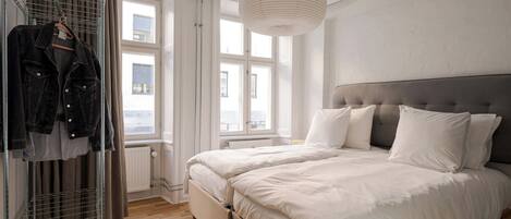 2 soveværelser, strygejern/strygebræt, weekendseng, Wi-Fi