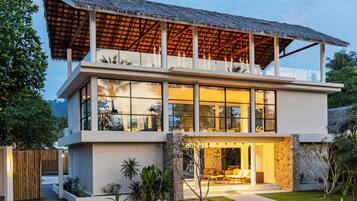 Front of property – evening/night