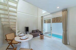 Bingin unit 13 | Área de sala de estar