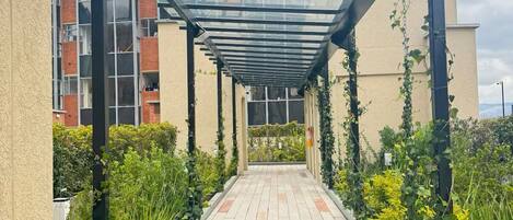 Enceinte de lâhĂ©bergement