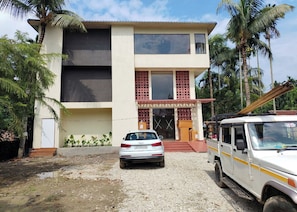 Façade de l’hébergement