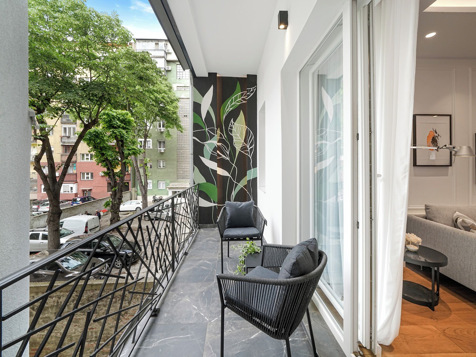 Enceinte de l’hébergement