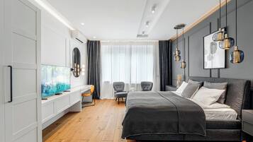 2 Schlafzimmer, Zimmersafe, Bügeleisen/Bügelbrett, kostenloses WLAN