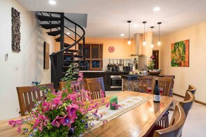 Room, 3 Bedrooms, Smoking, Private Pool | Dining room