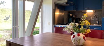 6 pers - Modern holiday home with garden, close the Lauwersmeer