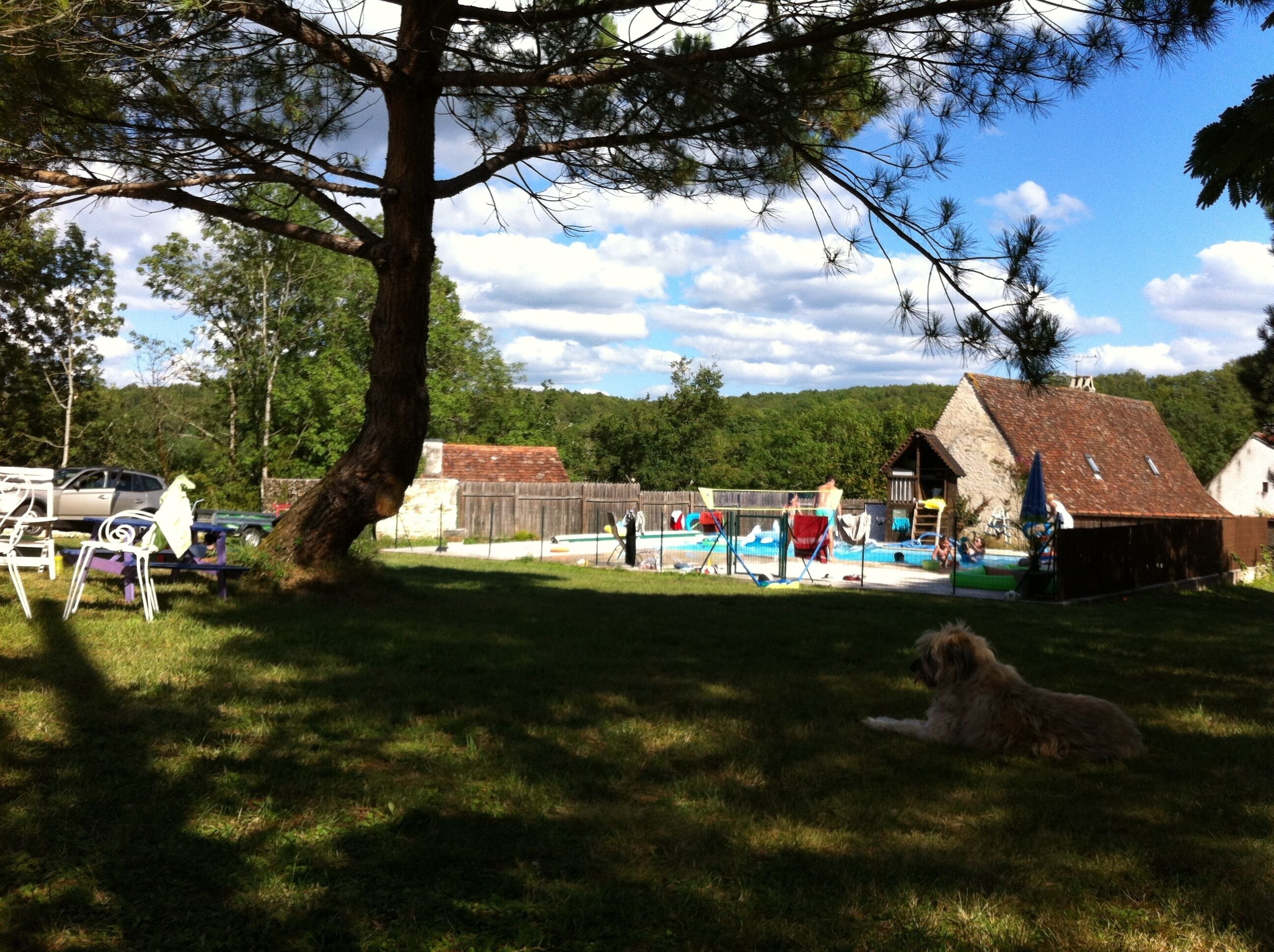 Enceinte de l’hébergement