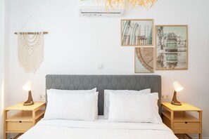 2 chambres, bureau, accès au Wi-Fi (inclus), literie fournie