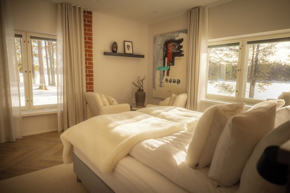 Villa | Minibar, in-room safe, blackout drapes, free WiFi - Aino Private Island Hotel - Adults Only (Rovaniemi)