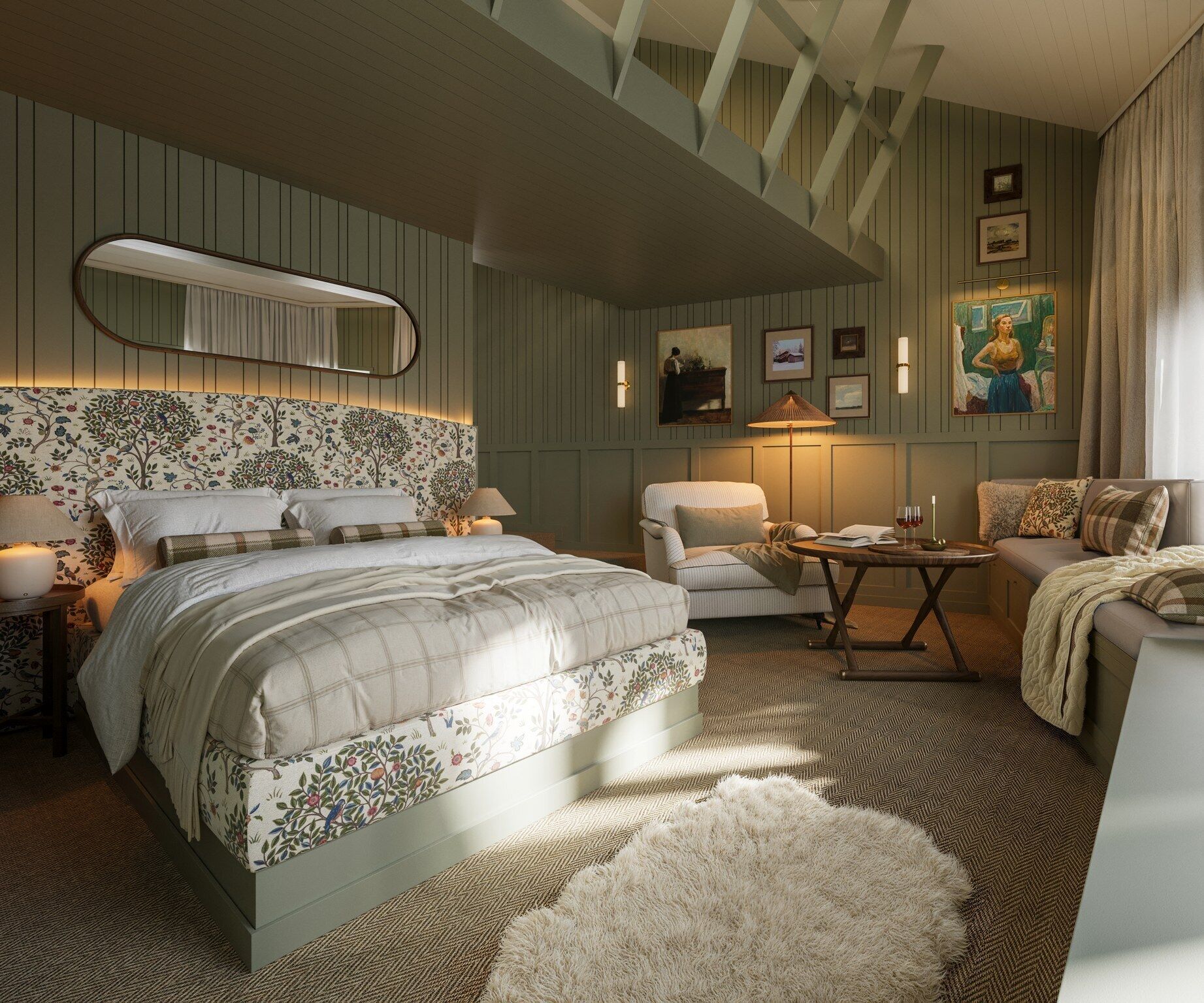 River Suite with Loft | 迷你吧、客房内保险箱、遮光窗帘、免费 WiFi