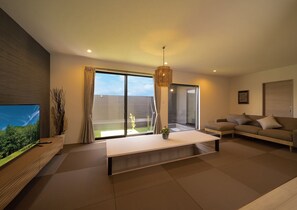 Superior Condo, 4 Bedrooms | Living area - Villa suikyo no shizuku (Beppu)