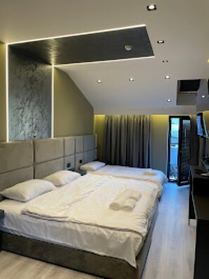 In-room safe, laptop workspace, soundproofing, iron/ironing board